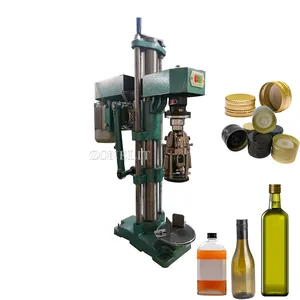 Aluminium Twist Off Cap Semi-Automatische Flessendop Sluitmachine Ropp Capping Machine