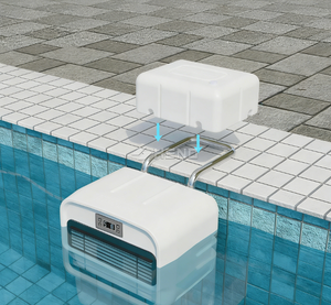 Système d'entraînement inversé robuste pour <span class=keywords><strong>piscine</strong></span>, <span class=keywords><strong>buse</strong></span> à jet d'eau réglable pour piscines en béton - Product Image 3