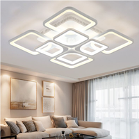 Plafonnier en acrylique LED, lampe de salon, lampe de chambre à coucher, lampe de salle à manger, plafonnier moderne