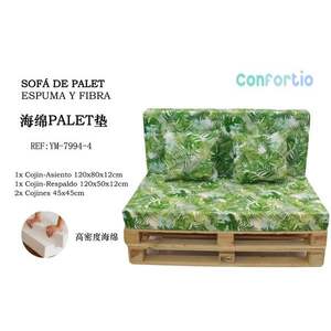 Cuscino per Pallet ad Alta Densità 12CM - 4 Cuscini per Pallet, Imbottitura per Seduta - Product Image 3