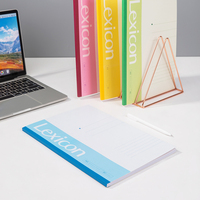 Deli 7659 4 couleurs bureau couverture souple cahier A4 80 feuilles étudiants cahier d'exercices portable pour cadeaux 60 pièces par ensemble de Carton