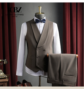 Costumes pour hommes personnalisés sur mesure smoking pour marié usine <span class=keywords><strong>costume</strong></span> 3 pièces formel décontracté Slim Fit fabricant vente en gros - Product Image 4