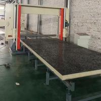 Automatische horizontale Matratze Rebonded Foam Sponge Sheet Schneide maschine