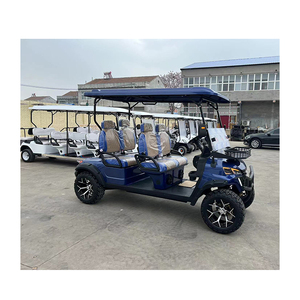 รถกอล์ฟไฟฟ้า6ที่นั่งรถกอล์ฟ6-seater ระยะไกล8 - Product Image 2