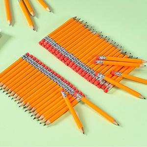 <span class=keywords><strong>Mini</strong></span> crayon hexagonal n ° 2 de 4 pouces, non toxique, Lapiz avec gomme Tops, crayons standard de poche de <span class=keywords><strong>golf</strong></span> pour toutes les occasions. - Product Image 4
