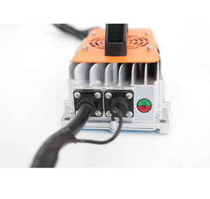 Pengisi daya baterai Platform pengangkat penyapu listrik 24V 12A 10A pengisi daya pembersih skuter listrik untuk baterai litium atau asam timbal - Product Image 5