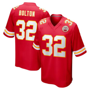 Camisas de Futebol Americano Masculinas Kansas 2025 – Edição Limitada VP USA – Costuradas – Modelos 15 Patrick Mahomes, 32 Bolton, 87 Kelce, 10 Pacheco - Product Image 2