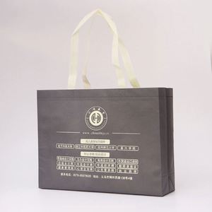 Sac tissé non tissé écologique, durable, pliable, grand format, pour supermarché, avec deux poignées, logos personnalisés pour une utilisation promotionnelle - Product Image 6