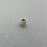 Au750 fournisseur de fabrication de bijoux fins en or 18 carats perles d'olive collier à faire soi-même Bracelet cheville résultats de bijoux entretoise Laser