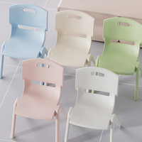 Chaise d'alimentation moderne en plastique épaissi avec dossier et bouton d'inclinaison pour enfants, idéale pour le salon