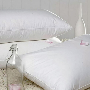 Cuscini Bianchi <span class=keywords><strong>di</strong></span> Alta Qualità per Hotel, Imbottitura in Piuma e Velluto, Federe in Cotone Morbide e Confortevoli - Product Image 3