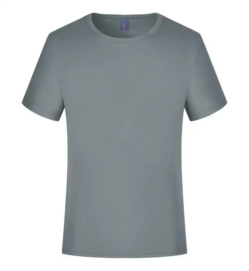 Camiseta de Golf en blanco para hombre, camiseta Regular con logotipo personalizado, Camiseta estampada de talla grande, venta al por mayor