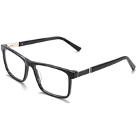 Monture de lunettes rectangulaire de haute qualité Elan Optical YB7308 pour hommes, monture intégrale en acétate, lunettes optiques sans peinture, respectueuses de l'environnement