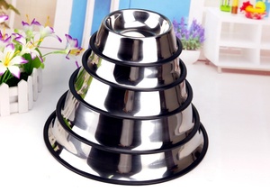 Portable Stainless Steel Single Pet <strong>Bowl</strong> Upset Proof Design for Cat Food - Product Image 3