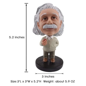 Resin Famous People Figurine Decorative Dashboard Bobblehead Toy Figures Doll Custom <strong>Bobble</strong> <strong>Head</strong> for Home Decor - Product Image 3