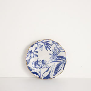 Service de table en porcelaine européenne de luxe TRESUN 2025, 16 pièces en grès pour 4 personnes, motif incrusté d'or, compatible micro-ondes et lave-vaisselle - Product Image 4