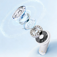 Q10 2 in 1 Nirkabel BT 5.4 Hifi Stereo TWS Ear-Clip Earphone Headphone untuk Penggunaan Sehari-hari Kasual Mini Peredam Kebisingan Earbuds Headset