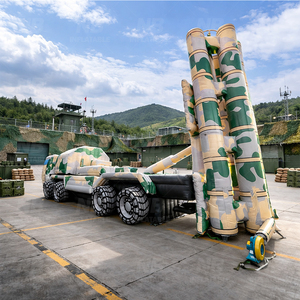 Oferta Especial: Modelo de Vehículo Lanzador de Cohetes Inflable de Camuflaje a Escala 1:1 para Eventos al Aire Libre, Modelo Inflable de Cohete, Inflable Artístico - Product Image 3