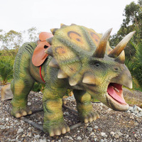 Vente chaude de dinosaure à pied Animatronic à monter dans la fabrication de taille réelle réaliste pour Dino Park