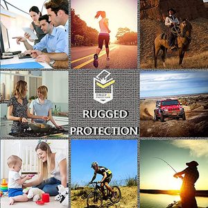Funda de Clips de alta resistencia para Samsung <span class=keywords><strong>Galaxy</strong></span> A53, A33, A22, <span class=keywords><strong>A72</strong></span>, 5G, S21, FE, protección de cuerpo completo, armadura resistente a prueba de golpes, cubierta de 3 capas - Product Image 6