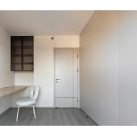 Lits Murphy modernes horizontaux, meubles de maison solides et peu encombrants, lit mural invisible pour petit appartement, ensemble armoire-lit, lits pliants