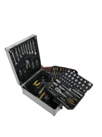 Ensemble d'outils de réparation automobile Kits combinés à main Outils boîte à bagages Ensemble de réparation automobile Noir Jaune Rouge Blanc