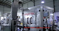 Chaîne de production automatique double tête pour le bouchage à vis et l'étiquetage de bouteilles en plastique – Offre Spéciale
