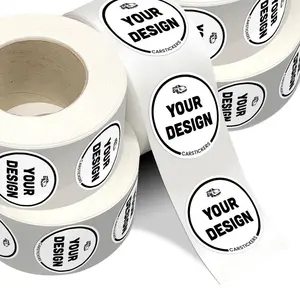 KYW Custom decorative Printed Logo roll Labels for Packaging custom printed labels stickers supplier