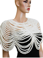 Nouvelle Chaîne de Corps Perlée Faite à la Main pour Femme, Collier de Haute Qualité avec Perles d'Imitation et Perles en Plastique, Bijou Tendance et Sexy pour Soirée