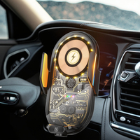 Support de téléphone rotatif à 360 degrés avec charge rapide sans fil et interface Type-C pour une utilisation universelle en voiture
