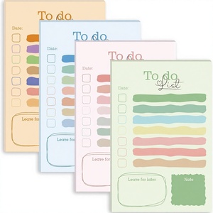 Bloc-notes adhésifs transfrontaliers style arc-en-ciel, plusieurs styles, carnet de notes frais, modèle 543, forte adhérence, emballage standard - Product Image 1