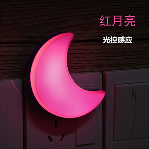 Mini LED Night Light EU/US Plug in Dusk to Dawn Sensor Wall Nights lampada farfalla per camera da letto corridoio scale corridoio - Product Image 3