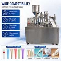 Machine de remplissage et de scellage rotative DEEPACK pour tubes souples en aluminium et plastique pour l'emballage de produits chimiques quotidiens