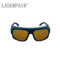Lunettes de sécurité laser certifiées CE OD5 + Lunettes de protection des yeux pour machine de détatouage laser Q-Switched