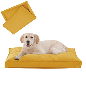 Coussin pour animaux de compagnie en toile, design tendance, lit pour chien - Product Image 1