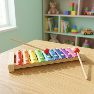 Xilófono de Madera de Primera Calidad, Instrumento Musical de Juguete, Logotipo Personalizado, Ligero, Precio Bajo, TINNY, Ayuda Educativa para Niños de 2 a 4 Años - Product Image 2