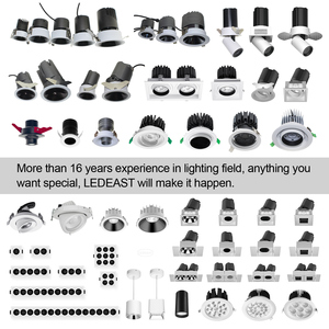 Ledeast AL-ML15 30 Wát cơ giới Pan và nghiêng xoay hỗ trợ DMX512 casambi điều khiển mờ Led Downlight cho các cửa hàng bán lẻ - Product Image 6