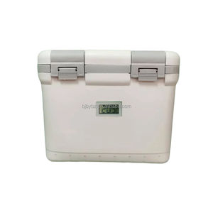 Taşınabilir 6L PU köpük soğutucu kutu kilitleme açık ilaç ve gıda taşıma soğutucu 2-8 derece 24-48 saat aşılar için soğutma - Product Image 2