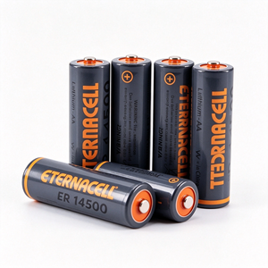 Batería de bobina de litio primaria SAFT ER14500 3.6V 2.6AH 9.36Wh LiSOCl2, celda cilíndrica tamaño AA 2600mAh 9360mWh ER14505 - Product Image 3