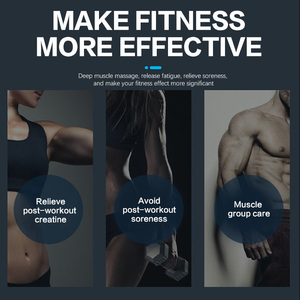 Pistola de masaje de relajación muscular profunda con vibración de Fitness profesional, Dispositivo de masaje de gimnasio inalámbrico - Product Image 3