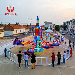 Juegos Mecánicos de Alta Calidad para Parques de Diversiones, Carrusel de Aviones Eléctrico con Control Autónomo para Niños en Venta - Product Image 3