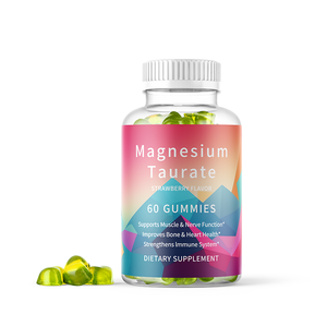 Oem/ODM sức khỏe chất lượng cao magiê <span class=keywords><strong>Taurine</strong></span> Gummies 60 cái thực phẩm bổ sung - Product Image 2