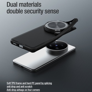 Vivo X200 Ultra 5G için 6.82 "Nillkin CamShield Prop manyetik kılıf katlanabilir kamera koruma braketi standı kapak - Product Image 5