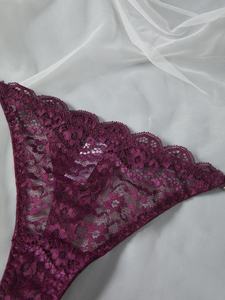 Sexy Thong ren thêu dệt kim eo rắn thoáng khí G-<span class=keywords><strong>string</strong></span> đồ lót - Product Image 2