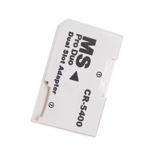 <span class=keywords><strong>Adaptador</strong></span> de <span class=keywords><strong>Tarjeta</strong></span> de Memoria CR5400, <span class=keywords><strong>Tarjeta</strong></span> Micro SD TF Flash a Memory Stick MS Pro Duo para <span class=keywords><strong>PSP</strong></span>, <span class=keywords><strong>Adaptador</strong></span> Dual de 2 Ranuras - Product Image 3