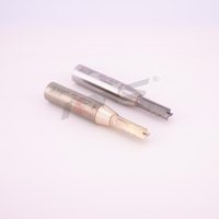 KWS Tiger Fraise CNC Arden en carbure TCT, acier rapide, 3 cannelures, OEM, 10 pièces pour stratifiés