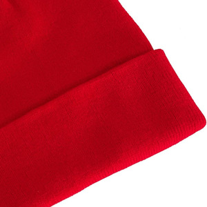 Breathable <b>Waterproof</b> Winter Travel Unisex High Quality Warm Plain Dyed <b>Beanie</b> Hat OEM & ODM Custom Logo Knitted <b>Beanie</b> Hat - Product Image 4