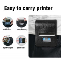 Printer Thermal Mini Portabel Nirkabel Mini BT Murah 58mm dengan Port RS232