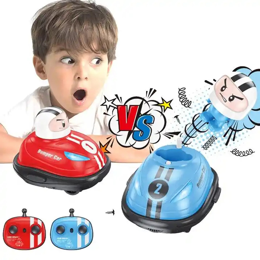 DC Battle Toy Jumping бампер автомобиль 2,4 г Rc rumping Car набор с подсветкой и звуком весело для детей