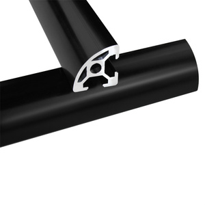 โปรไฟล์อะลูมิเนียมอัดขึ้นรูป 2020 แบบครึ่งวงกลม ร่อง T ขัดเงา รูปตัว T มุมโค้งมน ชุบอโนไดซ์ 6063 สำหรับอุตสาหกรรม - Product Image 6